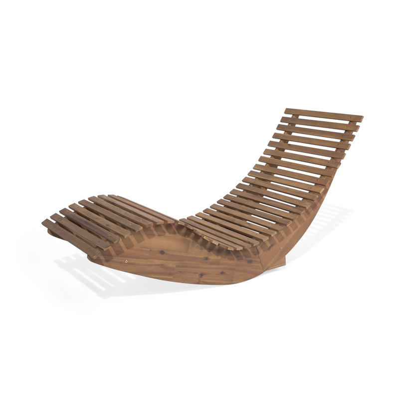 Umera 180cm Long Acacia Single Chaise