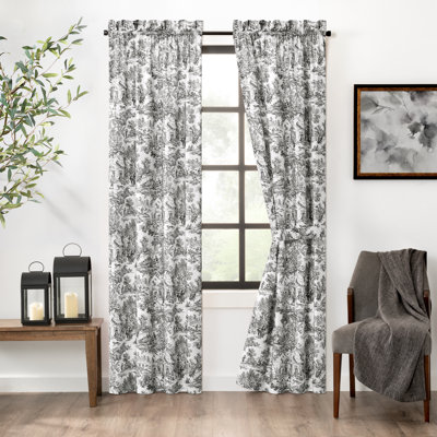 Amelie Semi-Sheer Cotton Curtain Pair