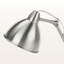 Lampe de table moderne en nickel avec port USB Kailyn, H 16,57 po x l 5,73 po x P 11,54 po