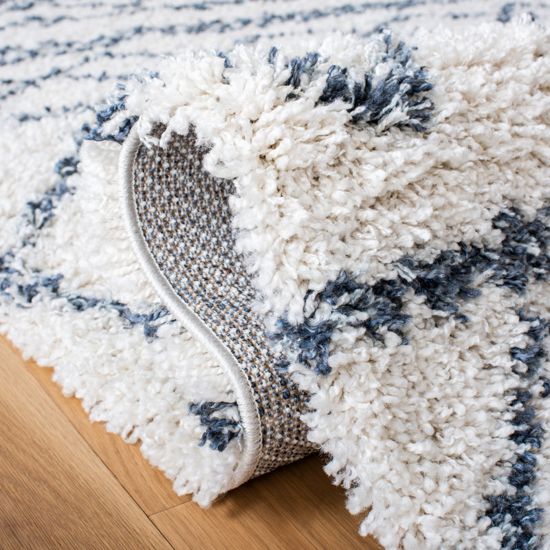 Gillen Pro Lux Shag 400 Performance Southwestern Rug, Square 6'7"