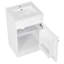 Meuble-lavabo de salle de bain avec lavabo, meuble-lavabo avec tablette de porte et tablette réglable-1091413067