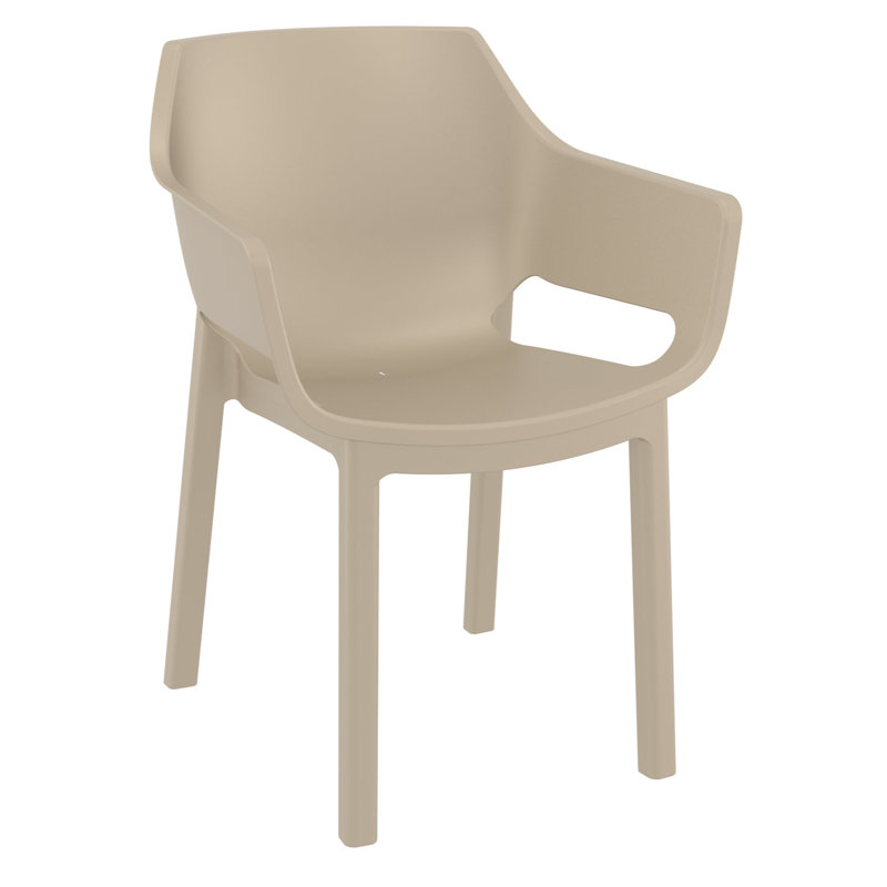 Fauteuil Dora, Taupe