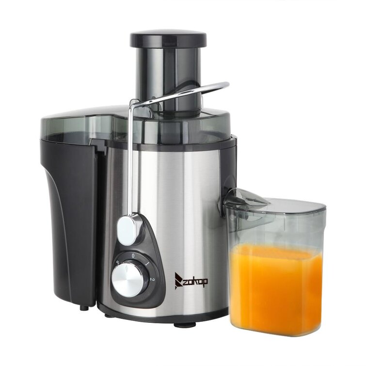 600W Juicer Machine Juice Extractor Mixer with 3 Speeds Fruit Vegetable  Blender
