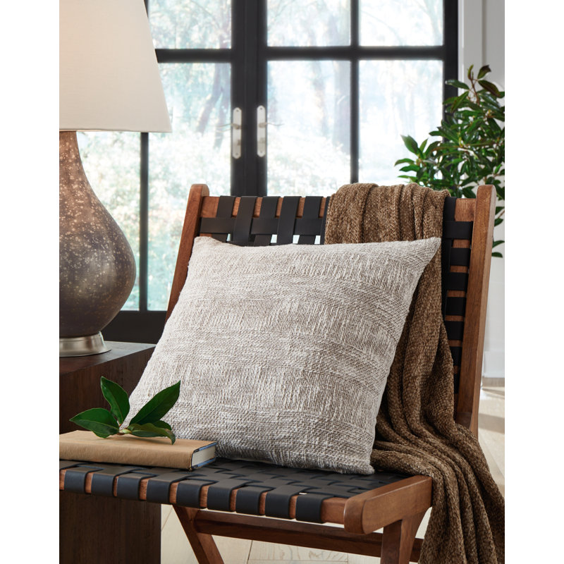 Housse et insert de coussin carré en mélange de coton Bluebelle