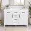 Ensemble de meuble-lavabo avec 4 tiroirs 2 portes et tablettes réglables Highworth-2055598056