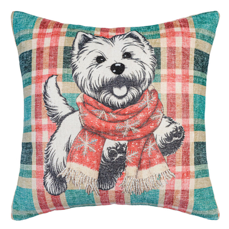 Coussin Vibhsa Christmas Dog 20 x 20