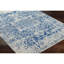 Tapis oriental bleu marine pur / gris clair Hillsby-91098901