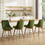 Tabouret de comptoir pivotant rembourré de 26 po avec structure en bois massif et repose-pieds en métal Bourassa-1777112588