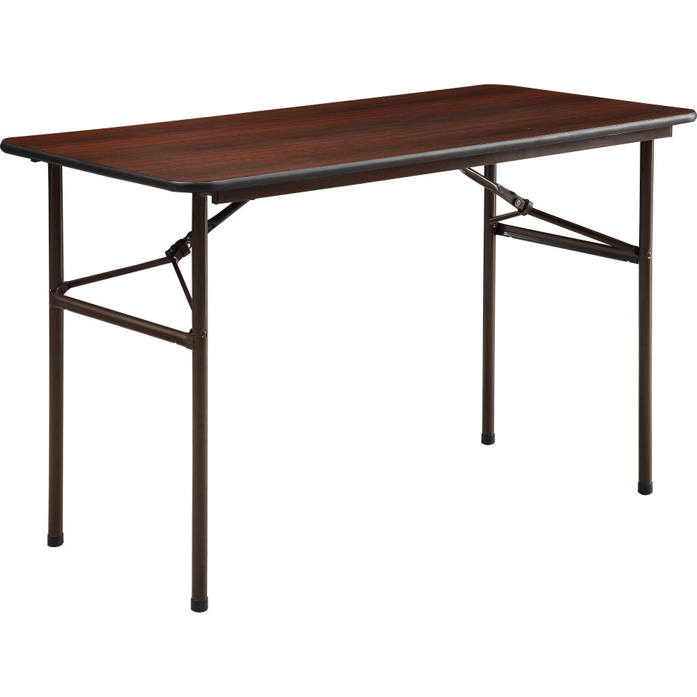 48" Plastic Rectangular Folding Table Lorell