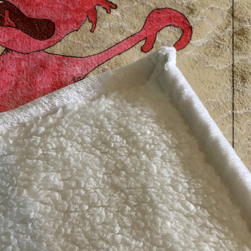 Throw Blanket, 51" W x 60" L