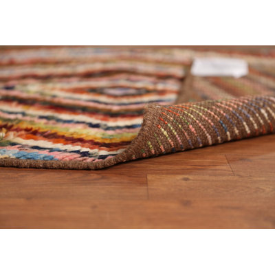 Geometric Moroccan Oriental Runner Rug 3x9
