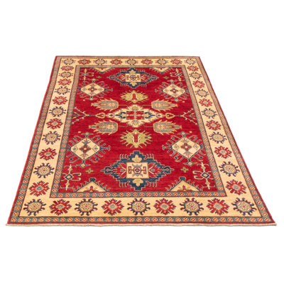 One-of-a-Kind 6'5" X 9'5" New Age Wool Area Rug in
