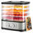 5-Tray Food Dehydrator, Adjustable Temperature 95–165°F, Bpa-Free Stackable Trays, Compact Fruit & Jerky Dehydrator With Transparent Design For Home Use