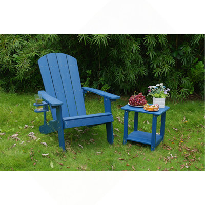 Lounge Chair, Suitable For All Seasons: Outdoor Lounge Chair, Made Of Sturdy HIPS Material, Equipped With 304 Stainless Steel Accessories.