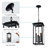 Selami 4 - Light Dimmable Square / Rectangle Chandelier-2001664748