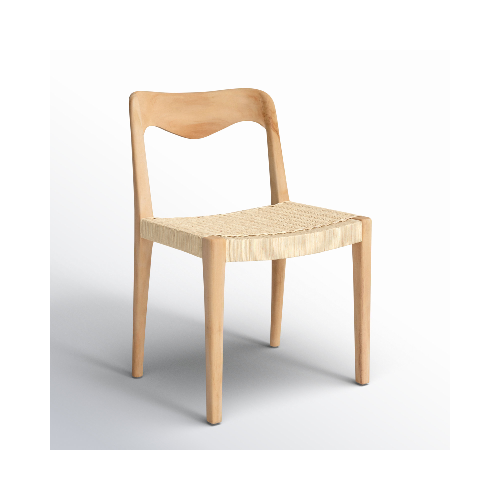 Dannon Side Chair in Beige, Natural/Beige