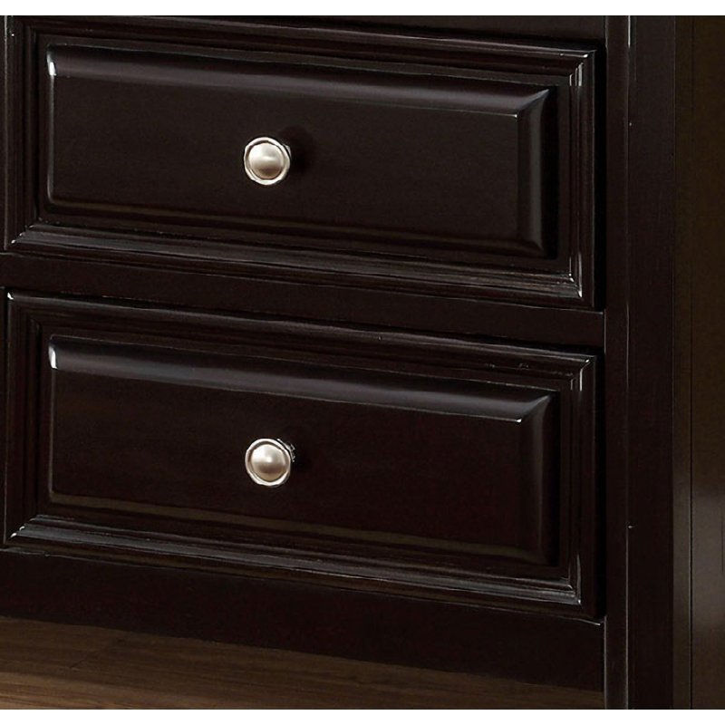 Commode double 6 tiroirs avec miroir Cynitria