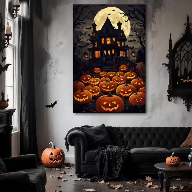 1 Piece Wrapped Canvas Wall Art