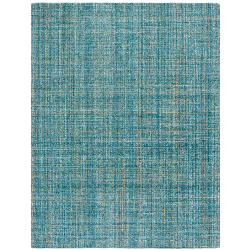 Tapis d'intérieur abstrait touffeté à la main Performance, Rectangulaire 8 pi x 10 pi