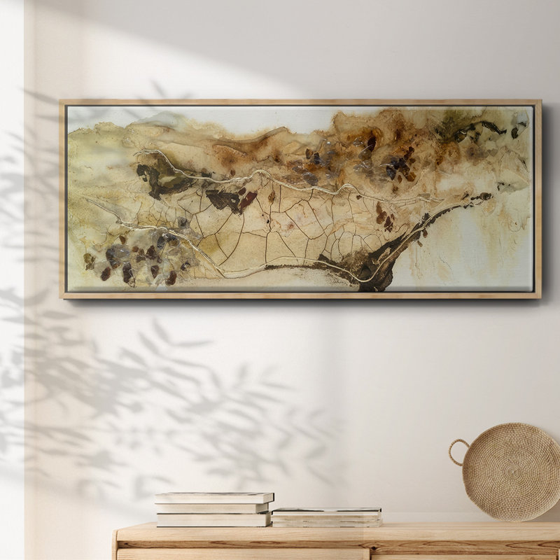 Hidden  I - Framed Canvas