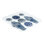 Chinoise Ceramic Acrylic Square Decorative Tray