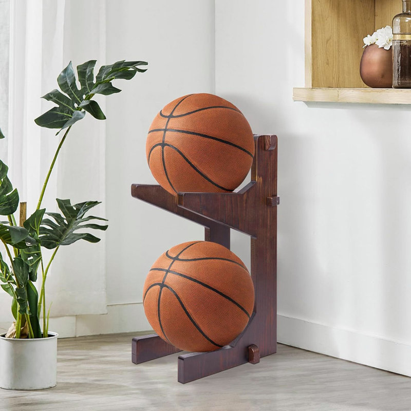 Collection de tablettes murales en bois