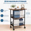 60cm W Iron Shelving Unit