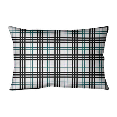 Plaid Reversible Throw Pillow