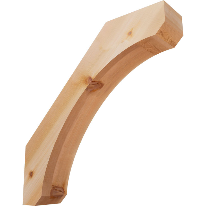 Attelle de genou Legacy, Cèdre rouge de l'Ouest, H 26 po x l 5,5 po x P 26 po