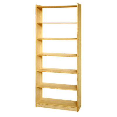 Hallowell 80cm W Solid Wood Standard Bookcase