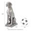 Statue de chien Labrador Retriever MGO assis
