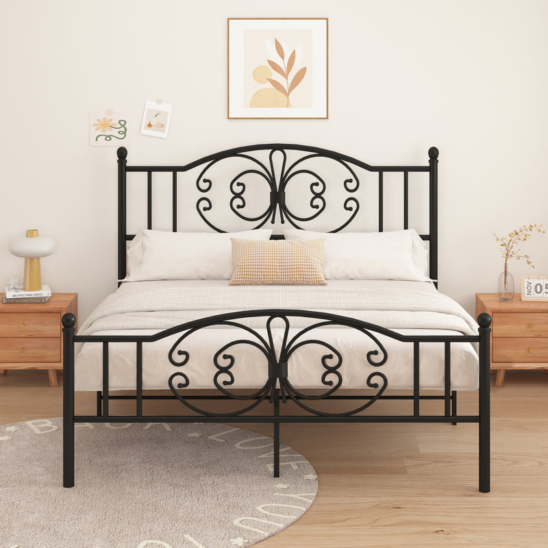 Miloud Metal Open-Frame Bed, King