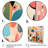 Pink Mid Century Playful Patterns II - Abstract Midcentury Wall Art-1533956231-1496530755-1496530752