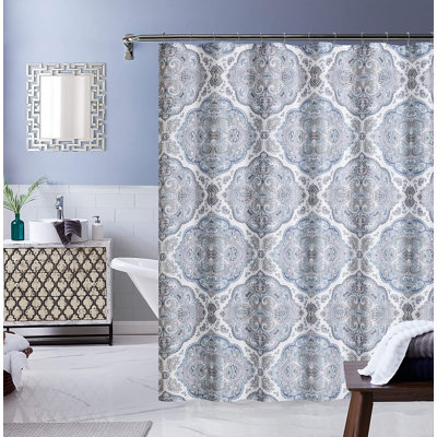 Aigner Paisley Shower Curtain