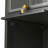 Modern Four-Tier Glass Door Cabinet With Featuring Five-Tier Storage, For Entryway Living Room Bathroom Dining Room-504089636