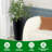 2 Pcs 30 inch Black Self Watering Planters Water Level Monitor and Drainage for Front Porch Decor-344030015