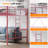 Pink Loft Bed Twin Size With Ladder And Guardrail,Metal Slats Support No Box Spring Needed Small Space Saving Furniture For Bedroom Dorm-867625310-867625308