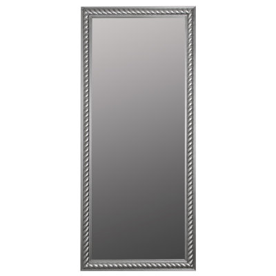 Marilyn Wood Flat Wall Mirror
