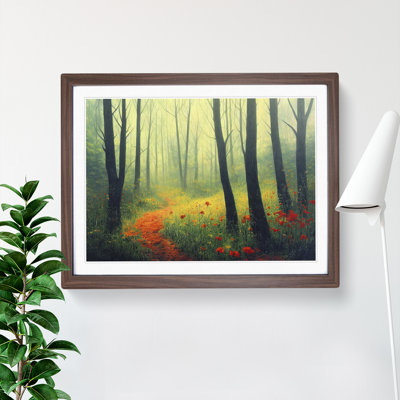 Summer Forest Pathway Vol.3 - Single Picture Frame Print