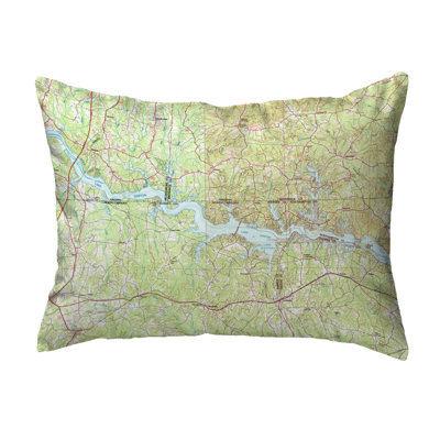 No Decorative Addition Outdoor Reversible Throw Pillow