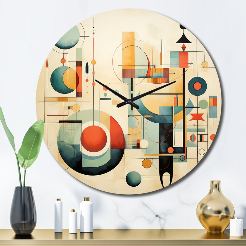 Metal Wall Clock, Large