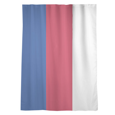 Stripes Sheer Rod Pocket Single Curtain Panel
