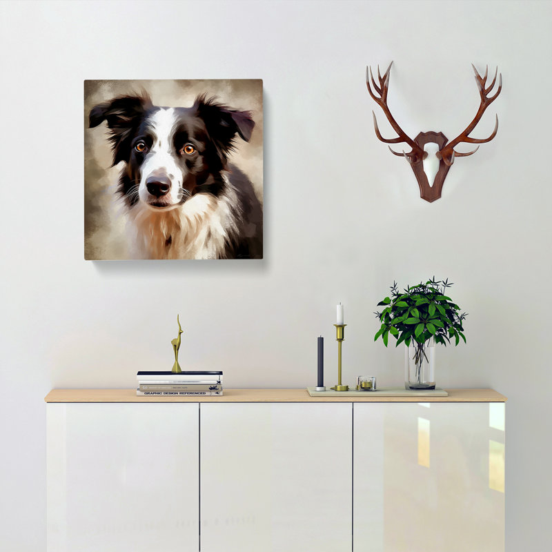 Modern Wall Art - Wrapped Canvas, 35cm H x 35cm W x 3cm D