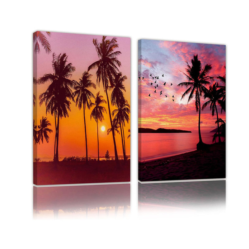 2 Piece Wrapped Canvas Print