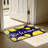 Navy Blue Lemon Welcome Floor Rug 24"x 36" for Front Door