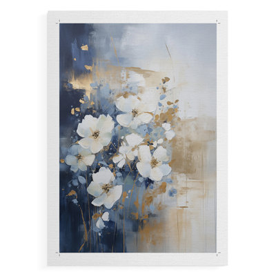 Série FLORAL CECIX - Impression sur toile seulement - NON-CADRE