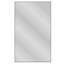 Miroir de vestiaire 60 po x 36 po avec cadre en aluminium noir - preuve, installation simple, adapté à divers espaces-130489034-130489037