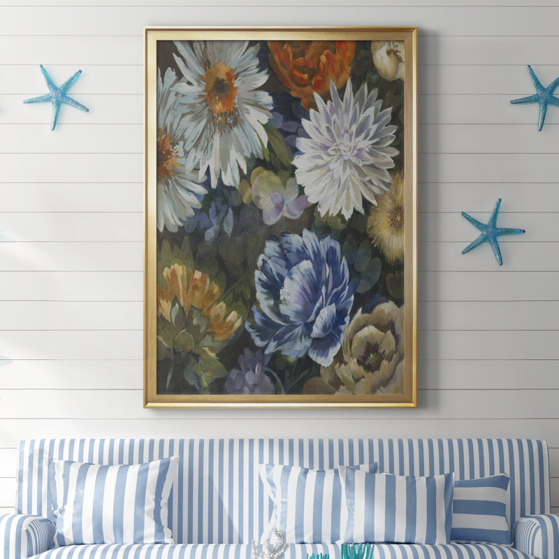 Toile encadrée de qualité supérieure MODERN HEIRLOOM - prête à être accrochée, Toile encadrée d'or