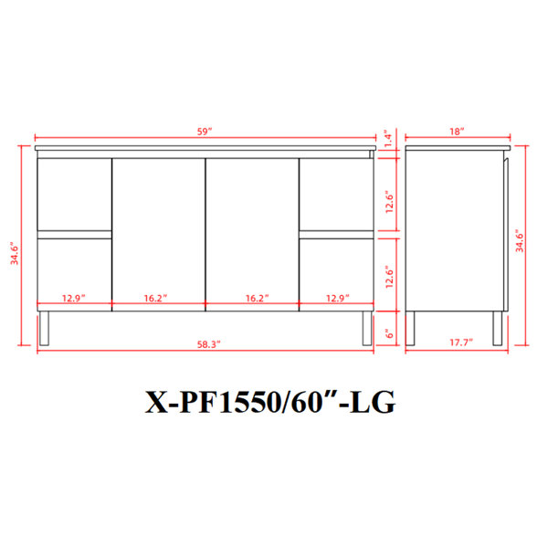 Dimensions du produit