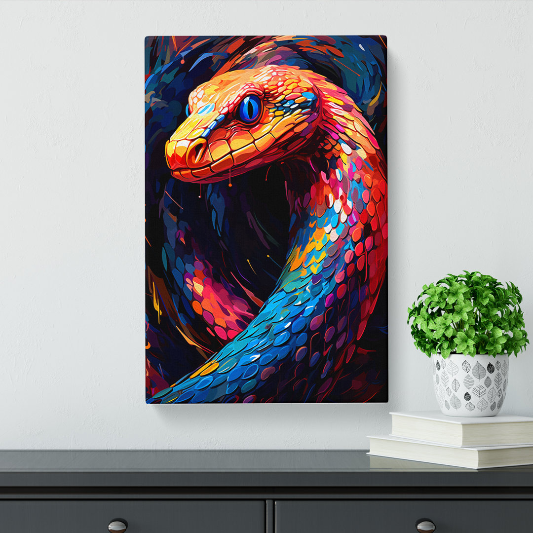 Python Abstract - Wrapped Canvas